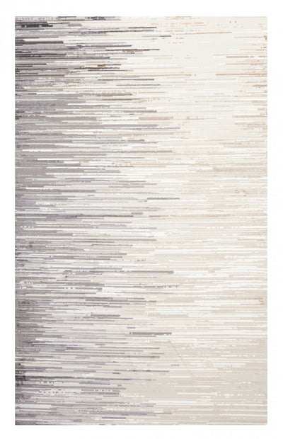 Nova Ivory Rug 8'0" x 10'0" | Tapis Contemporain/Moderne Nova 8'0" x 10'0" en Ivoire