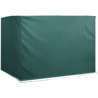 Outsunny 3-seater Patio Swing Cover, Outdoor Garden Furniture Protection Hammock Glider Cover, Water