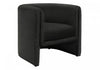 Monarch Specialties - Accent Chair, 29"H, Upholstered, Living Room, Bedroom, Black Fabric, Contemporary | Monarch Specialties - Chaise D'Appoint, 29"H, Rembourre, Salon, Chambre A Coucher, Tissu Noir, Contemporain