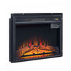 Firebox in Black Electric Fireplace