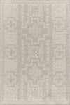 Nyra Transitional 6'6\" x 9'0\" Area Rug in Grey Indoor Area Rug