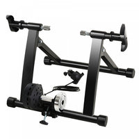 Soozier Indoor Bike Trainer Magnetic Bicycle Stand With Quick Release Skewer, 5 Levels Resistance, B