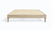 Smart Base Essential Queen Metal Platform Bed Frame - Natural