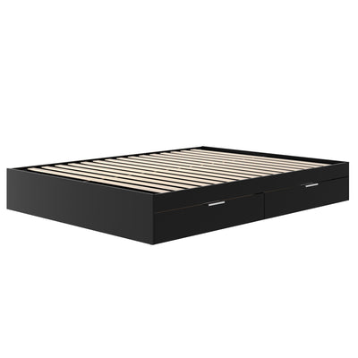 Hunter 2-Drawer Storage Bed Queen Bed | Lit de rangement a deux tiroirs Hunter