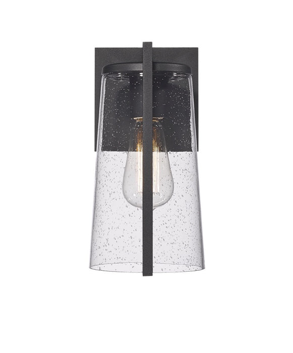 Portofino Collection Outdoor Wall Sconce - Black