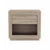 Soren Contemporary 26\" Nightstand in Natural Oak (1-Drawer)