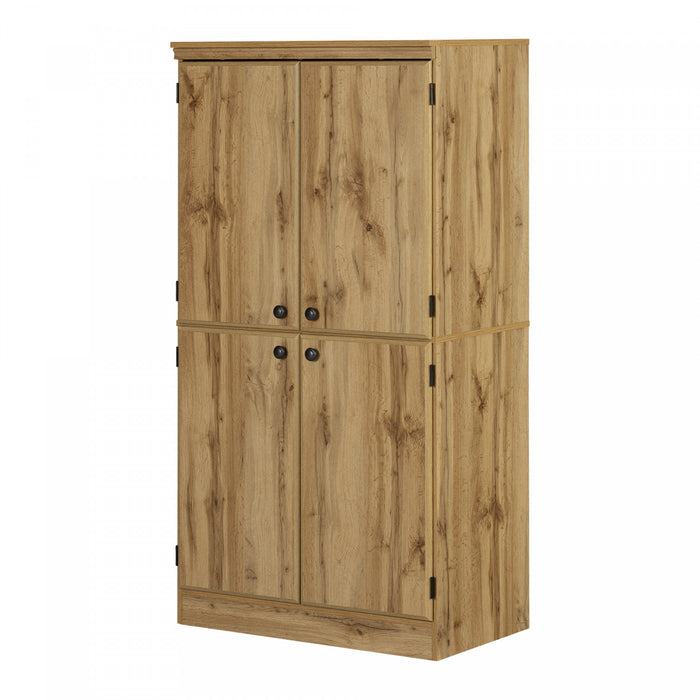 Morgan 4-door Accent Cabinet - Nordik Oak 