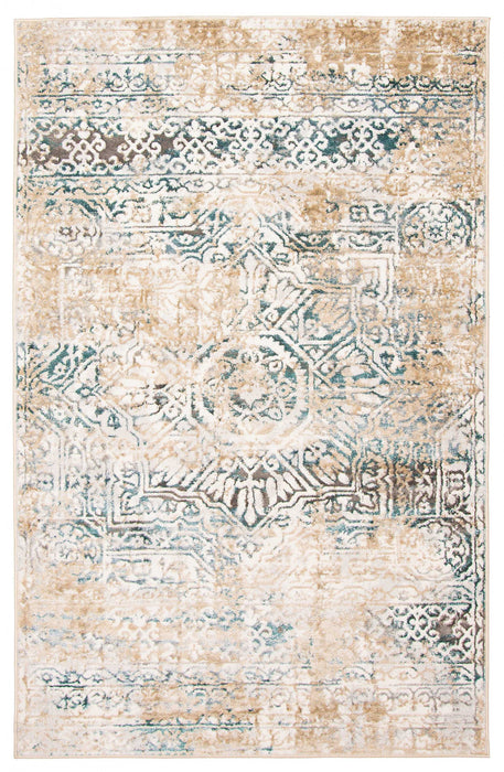Zoe Ivory Area Rug - 5'0\" x 8'0\"
