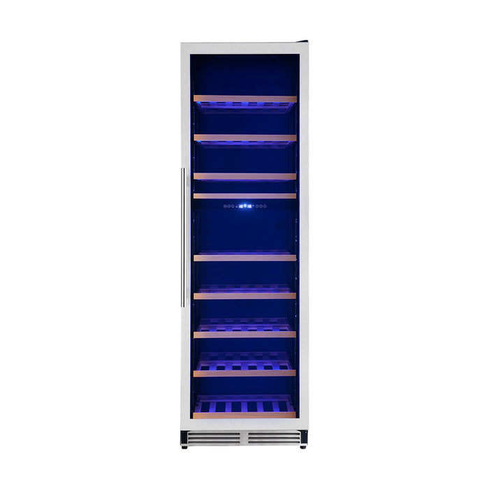 Forno Avellino 24\" Dual Zone Wine Cooler, 16 cu.ft stainless Steel- FWCDR6603-24S