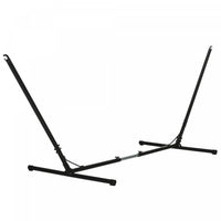Outsunny 12ft Adjustable Hammock Stand Steel Frame Universal Fit Picnic Camp Day Bed Swing Metal Sta