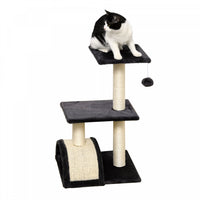 Pawhut Cat Tree Tower For Indoor Cats, 28 Inches Climbing Activity Center W/ Sisal Scratching Post, 