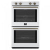 Forno Vomero 30 Inch Electric Double Wall Oven in White, 5 cu. ft. Convection Oven - FBOEL1324-30WHT