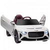 Aosom 12v Electric Powered Ride-On Car With Butterfly Doors, 3.1 Mph Kids Ride-on Toy For Boys And Girls With Remote Control, Suspension System, Horn Honking, White