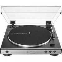 Audio-Technica AT-LP60X Stereo Gun Metal Turntable Music Player