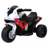 Aosom Kids Motorcycle, 6v Battery Powered Ride-On Toddler Motorcycle With Headlight, Music, 3 Wheels Electric Motorcycle For Kids, Licensed Bmw, Gift For Boys & Girls -red