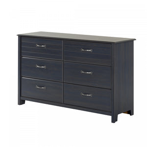 Ulysses 6-drawer Dresser - Blueberry 