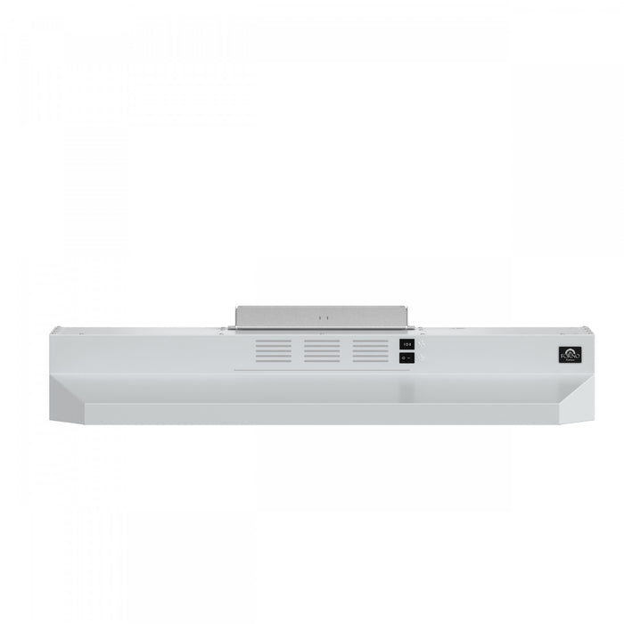 Forno Bari Espresso 30-Inch Under Cabinet Range Hood, Black, 600 CFM- FRHUC5255-30BLK