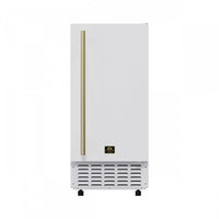 Forno Cristallo 15 Inch Freestanding/Undercounter Ice maker, 66.1 lbs White -FIMBI7307-15WHT Ice Maker 