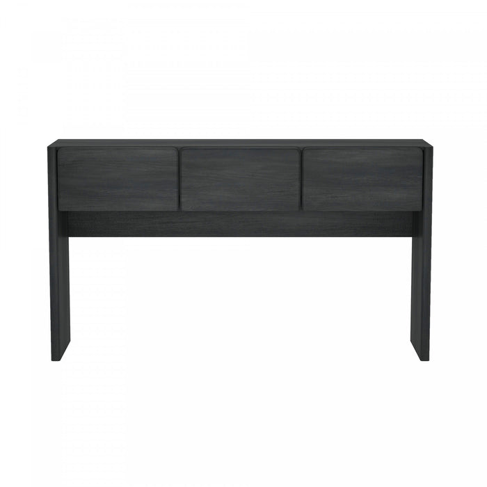 Linda Modern Console Table in Charcoal Gray Hall Table