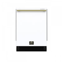 Forno Stella 24 in. Built-in Tall Tub Fingerprint-Resistant White Dishwasher 44 dBA - FDWBI8010-24WHT
