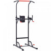 Soozier Adjustable Power Tower With Pull Up And Dip Bar, Home Gym Workout