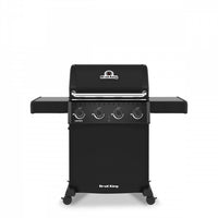 Broil King Crown 410 Shadow 4-Burner 40,000-BTU Propane Gas BBQ - 865054 Grill 