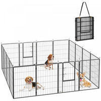 PawHut 16 Panels Dog Playpen, 27