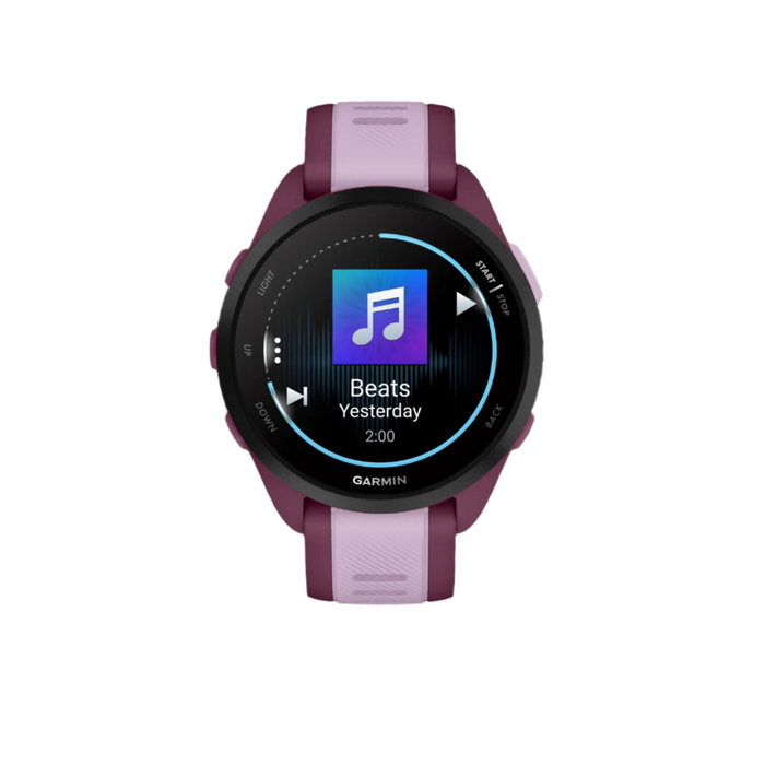Garmin Forerunner® 165 Gps Smartwatch - Health Tracking With Amoled Display - Berry/lilac