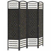 Homcom Folding Room Divider 5.6 Ft Privacy Screen Panel