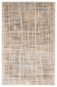 Lattice Grey Area Rug - 5'0