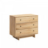 Prepac Finnley 3-Drawer Nightstand - Natural Oak