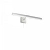 Dainolite Leonardo 24\" Picture Light 30w Satin Chrome With Frosted Glass Diffuser Lamp