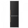 Forno Custodia 24" Bottom Freezer, 10.3 cu.ft., Right Swing, Total No frost, Black - FFFFD1766-24BLK-RS Refrigerator | Refrigerateur Custodia 24 po avec, 10,3 pi³, ouverture a droite, noir - FFFFD1766-24BLK-RS