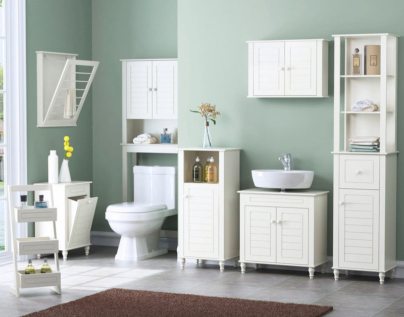 Signa III Storage Accent Cabinet - White