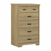Versa 5-Drawer Chest - Natural Ash