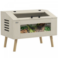 Pawhut 29 Gallon Reptile Terrarium, 31.5