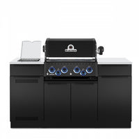 Broil King Baron 490i Shadow 4-Burner Built-In 40,000-BTU Propane Gas BBQ - 875844 Grill 