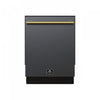 Forno Romano 24 in. Built-In Tall Tub Dishwasher in Black, Top Control, 52 dBA - FDWBI8035-24BLK