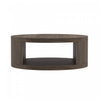Alure Contemporary 36" Round Coffee Table in Walnut | Table basse ronde contemporaine Alure 36" en noyer