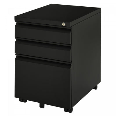Vinsetto Filing Cabinet With 3 Lockable Drawers|Vinsetto Classeur Avec 3 Tiroirs Verrouillables