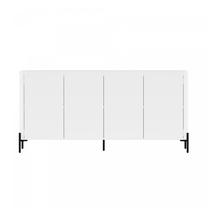 Abbey Modern 67\" Sideboard in White