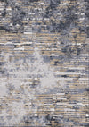 Isabelle Distressed Blue Area Rug - 7'10\" x 10'10\"