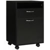 Homcom Mobile Filing Cabinet With Drawer