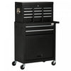 Durhand 6-drawer Lockable Tool Chest Rolling Workshop Tool Organizer
