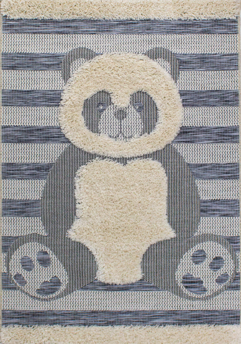 Kids Panda Area Rug - 5'3\" x 7'7\"