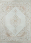 Maude Traditional 7'10\" x 10'6\" Area Rug in Brown Indoor Area Rug