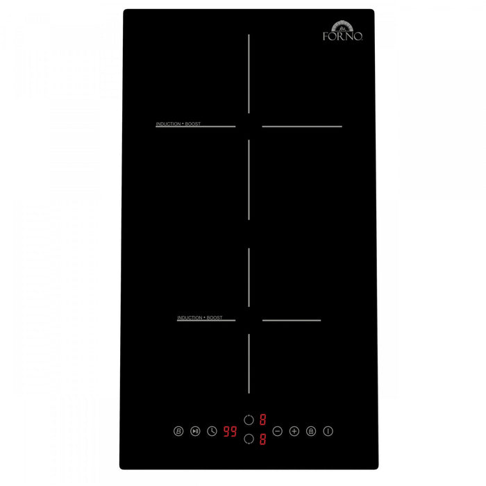 Forno Parco 12-Inch Induction Cooktop, 2 Zones, 3600W - FCTIN0583-12