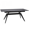 Larkin 63-86 in. Extendable Ceramic Dining Table (Seats 6-8) | Table de salle a manger extensible Larkin en ceramique de 63 a 86 po (6 a 8 places)