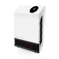 Heat Storm 1000W Infrared Wall Mount Electric Heater - White Personal Heater 