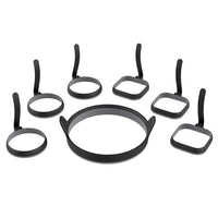 Blackstone Omlet and Egg Rings Kit - 7 Piece - 5515 Griddle